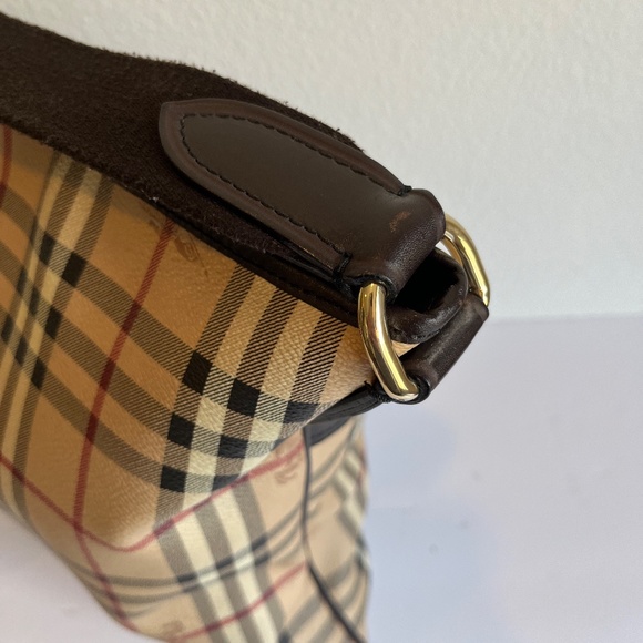 BURBERRY Authentic Coated Canvas Crossbody Bag - Picture 8 of 14